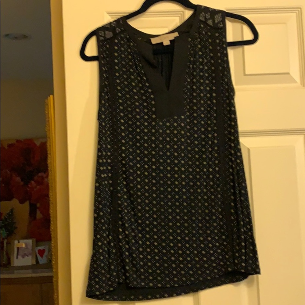 Loft sleeveless top size xs